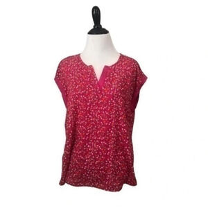 NWT Papermoon Petite Floral Print Top Size Medium